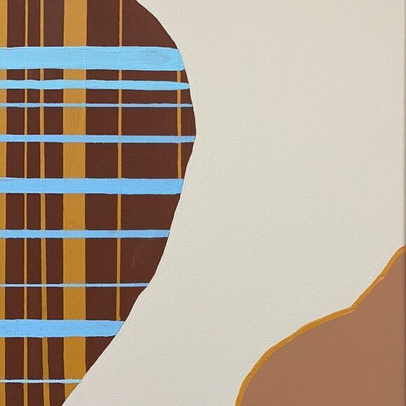 Original Artwork I Abstract Minimalistic Painting I 16” by 20” Acrylic On Canvas - Picture 1 of 6